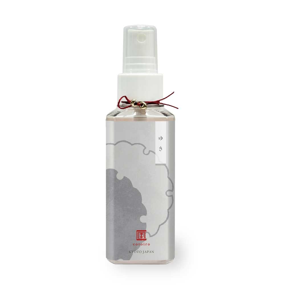 ART LAB cotoiro 四季のリネン＆ルームスプレー〈ゆき〉100ml（約750プッシュ）｜ひと吹きで、和の香りをまとう空間に