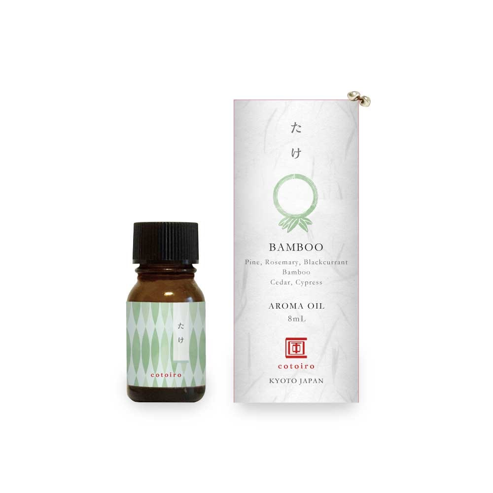 cotoiro　四季のアロマオイル　たけ　和の香り　8ml（約400滴）　超音波加湿器でも使えます　薄めてルームスプレーにも　ART LAB. コトイロ　香る都　京都|アロマオイル|お香・アロマ