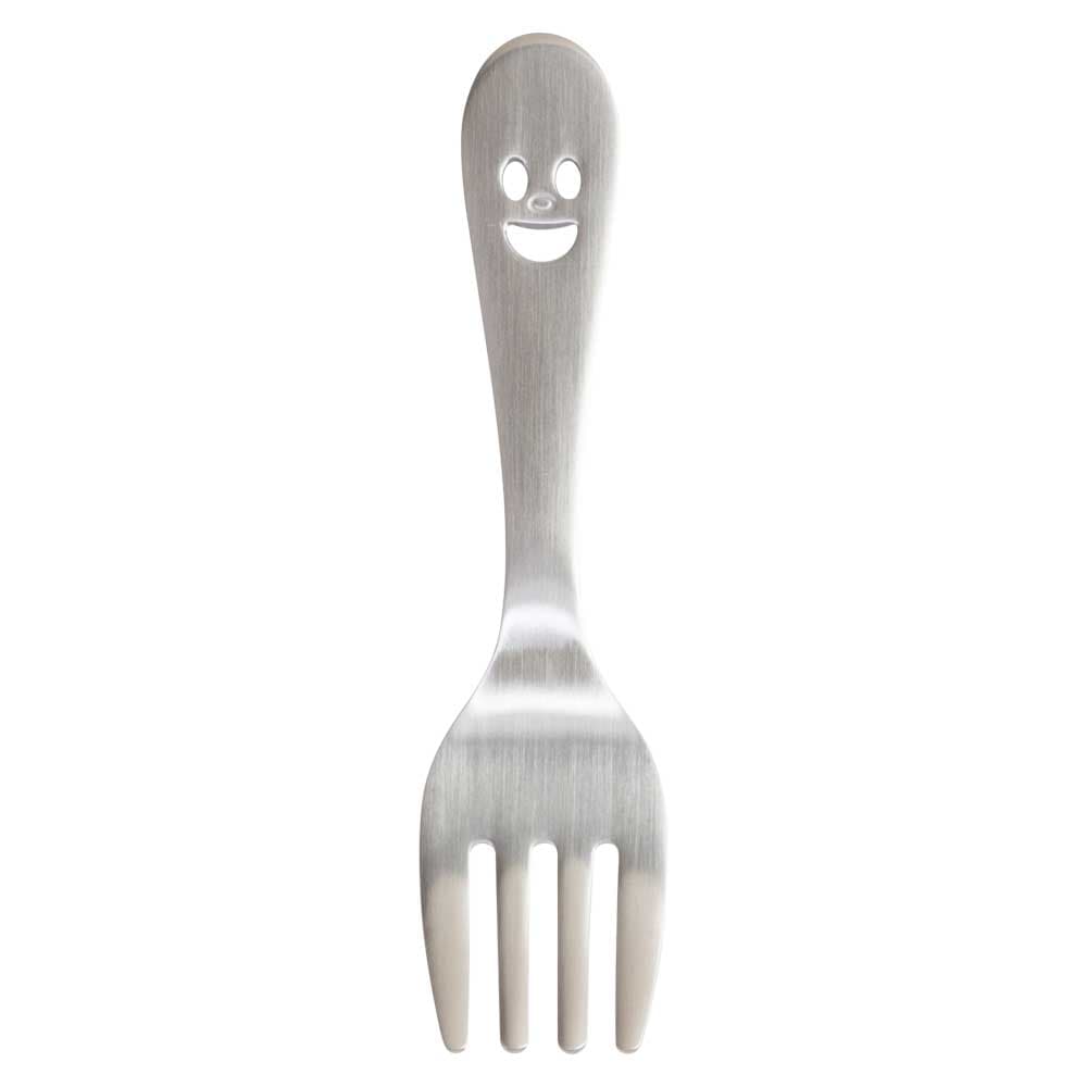 NICO〈プチフォーク・長さ10cm・ステンレス製キッズ食器〉