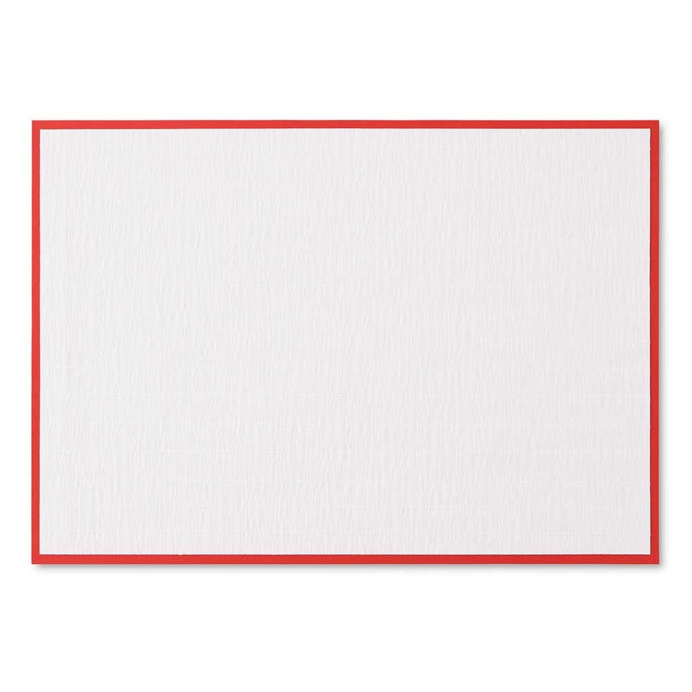 めでたや 御膳和紙 紅白もみ紙 赤白各3枚入り 敷紙 正月 お祝い テーブルウェア プレースマット 日本製