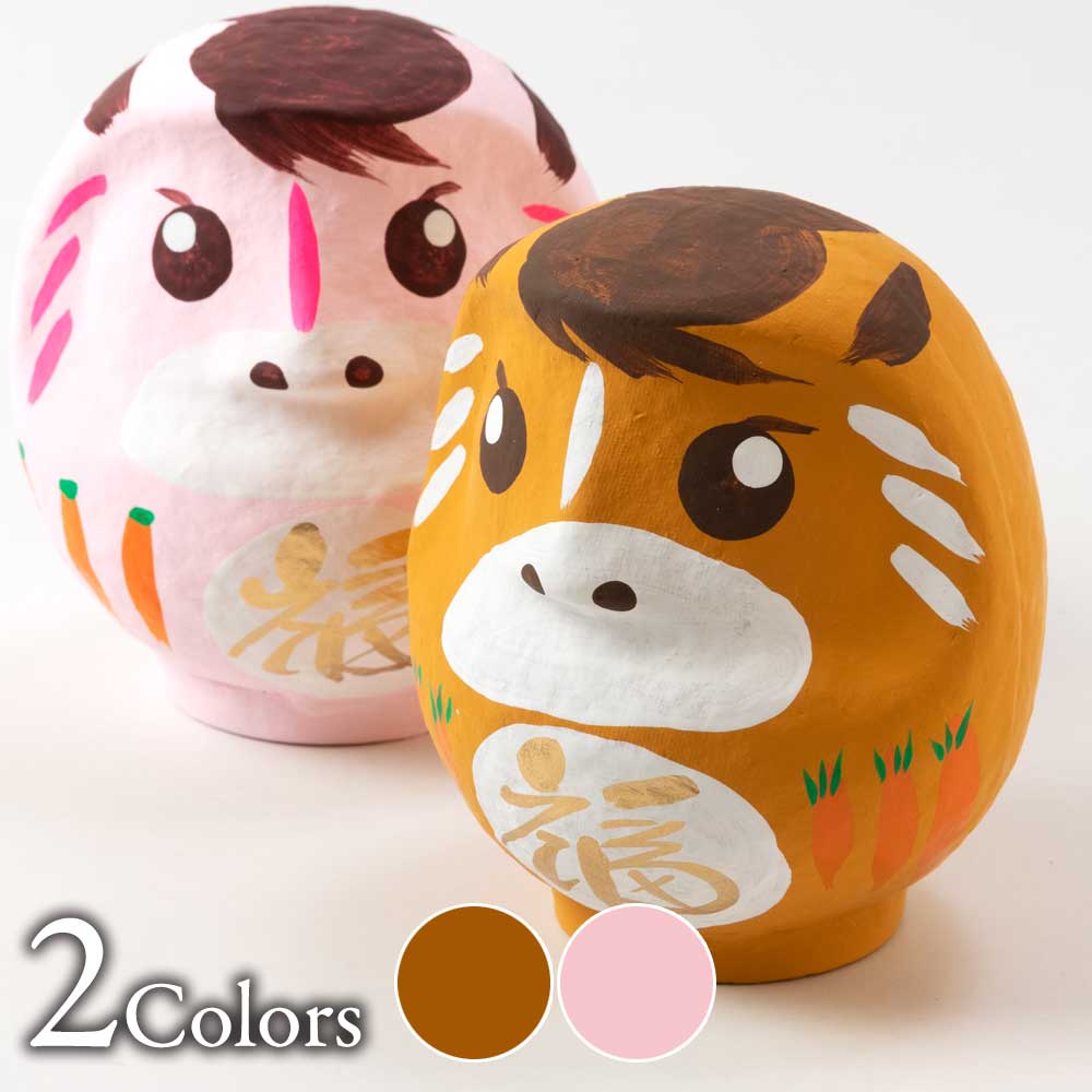 高崎だるま 2026年干支だるま午 令和8年 馬 うま 招福万来の正月飾り 縁起物 置物 インテリア 群馬県指定ふるさと伝統工芸品