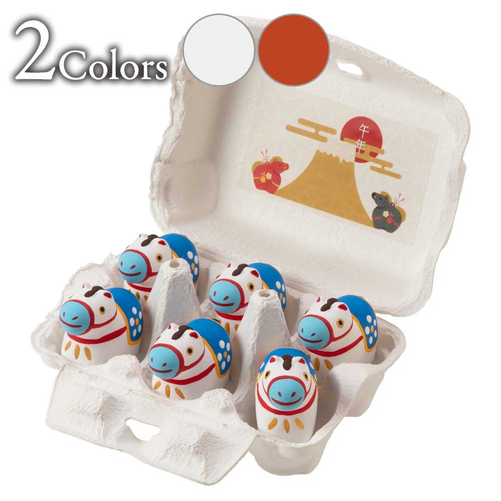 中川政七商店　うまのたまごパック　招福干支みくじ　午　2026年　令和8年　正月おみくじ　金運上昇　年始の運試し　配りもの　お手頃なお年賀　新年のご挨拶