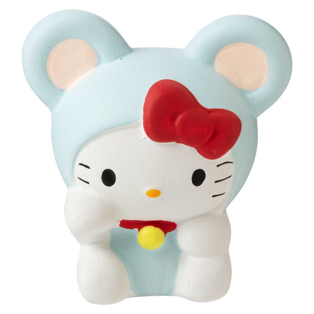 ハローキティ十二支開運占い　子・ねずみ　はろうきてぃ　陶製の人形の中に占いが入っています