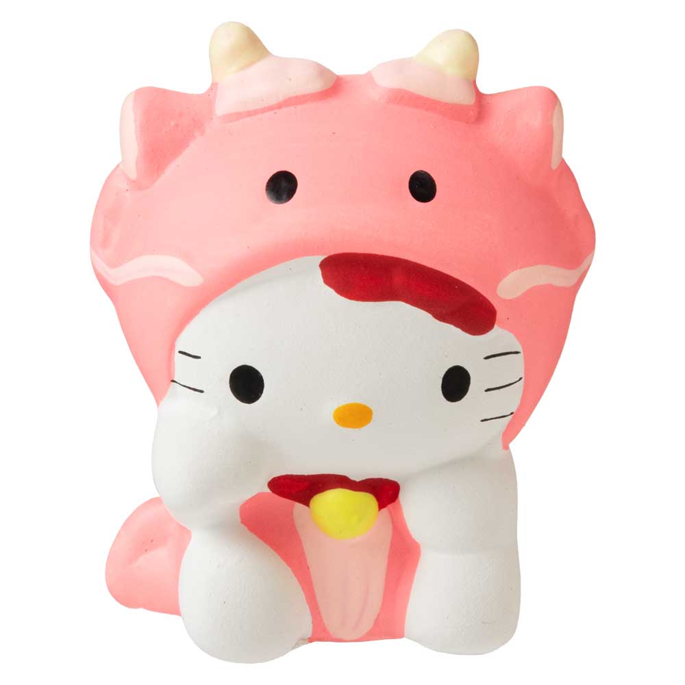 ハローキティ十二支開運占い　辰・たつ　はろうきてぃ　陶製の人形の中に占いが入っています