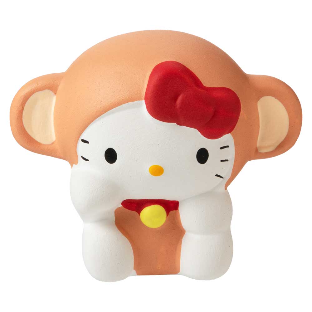 新品 レア　レトロ　はろうきてぃ 十二支しりーず ハローキティ　根付け　辰 ハローキティ十二支開運占い 午・うま はろうきてぃ 陶製の人形の中に