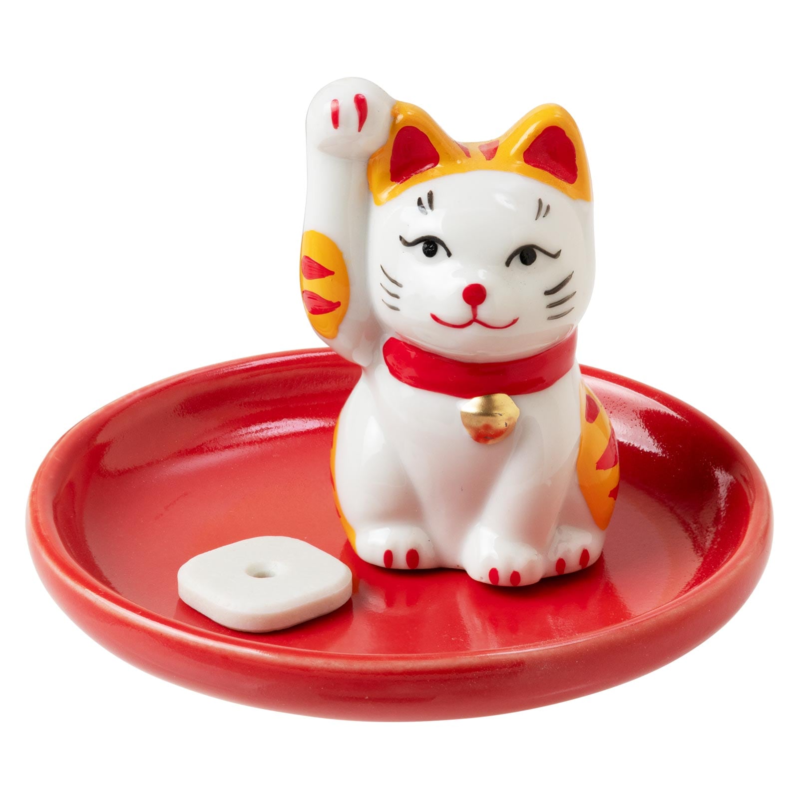 瀬戸焼 レトロ招き猫貯金箱 金 (K5245) 愛知県の工芸品 Seto-yaki