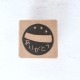 ありがとうはんこ　星　消しゴムはんこ　ただのやまもと　Japanese pattern hanko stamp