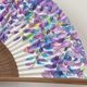 和詩倶楽部 傾奇扇〈すだれ藤〉｜垂れ下がる藤、涼やかな夏柄の一本