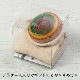 九州　八女和こま・小（投げ独楽）　鉄芯こま　木地玩具　福岡県の木工品　Throw top  Fukuoka craft