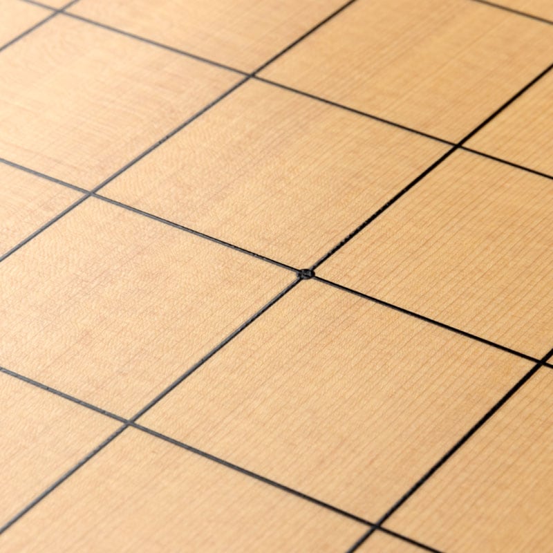 将棋盤 脚付 新かや 3寸 大阪府の工芸品 Japanese chessboard Osaka 将棋盤 脚付 新かや 3寸 大阪府の工芸品 Japanese chessboard Osaka