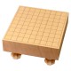 将棋盤　脚付　新かや　3寸　大阪府の工芸品　Japanese chessboard  Osaka craft