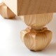 将棋盤　脚付　新かや　3寸　大阪府の工芸品　Japanese chessboard  Osaka craft