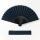 和調紳士扇子セット2020　紺　布貼り扇子　扇子袋付き　男性向け　スーベニール　Sensu fan