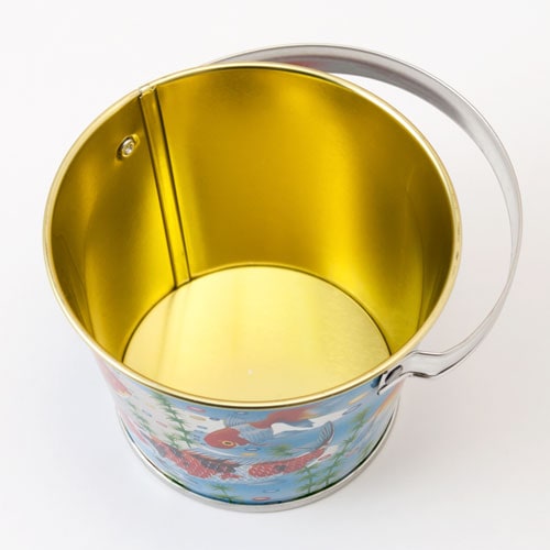 昔懐かしいブリキの玩具 バケツ（中） 砂場遊びに | こだわりの和雑貨