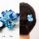 和小物マルシェ 花はなかんざし (CO-2427) 軸長さ14.3cm 樹脂製軸 和装だけでなく洋装にも使える簪 ヘアアクセサリー 浴衣 夏祭り 花火 着物