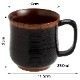 〈漆塗り木製マグカップ〉黒＋赤 ペアセット KS 230ml×2｜ふたりで使える保温木製マグのペアギフト