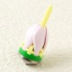 花開くサクラコマ　遠心力で桜の花が開く金属製の独楽　テクノロジー独楽　長野県の工芸品　Metal top  Nagano craft