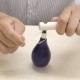 なすこま　糸引き独楽　宮城県の木地玩具　Wooden top  Miyagi craft