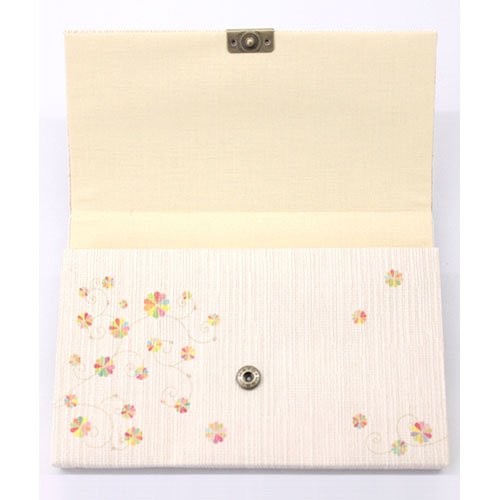 【懐紙入れ】室町紗紙 彩り菊蔓 (KR-006) 和詩倶楽部 Kaishi case Muromachi shoushi