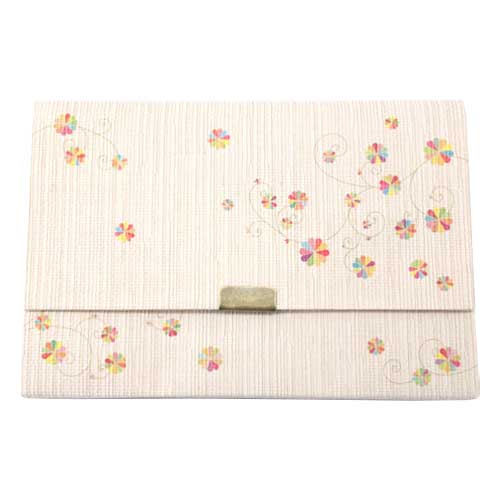 【懐紙入れ】室町紗紙 彩り菊蔓 (KR-006) 和詩倶楽部 Kaishi case Muromachi shoushi