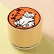 にゃんこスタンプ　がんばれ　ラバースタンプ　木之本　福島県の工芸品　Cat stamp  Fukushima craft