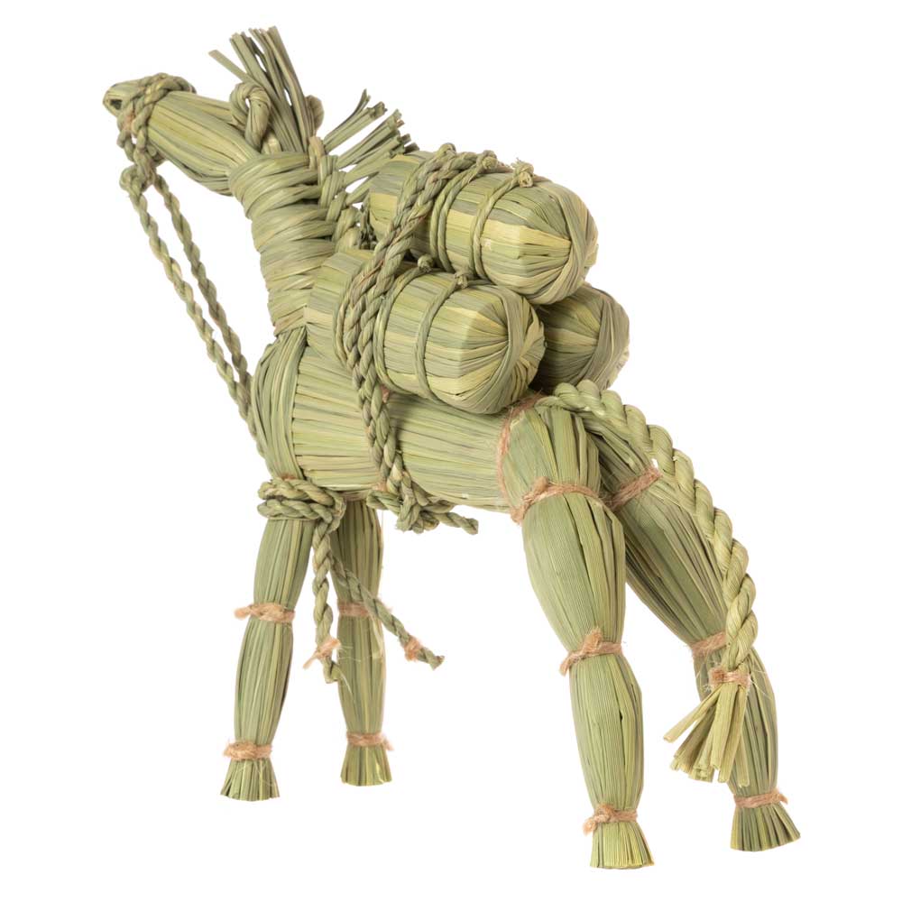 藁馬　お正月飾り　干支　インテリア　しめ飾り　亀 正月しめ飾り わらむ 干支 午／万馬奔騰（まんばほんとう） 国産わらの