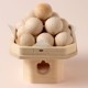 ひのきのお月見飾り・ひのき団子と三宝（三方）セット　当店オリジナル月見団子セット　Moon-viewing dumplings set
