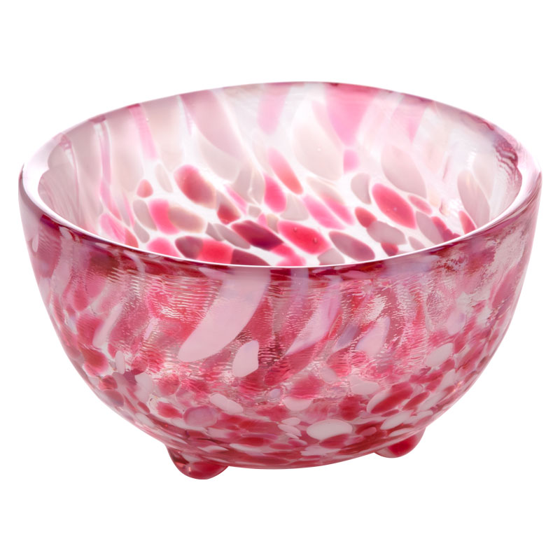 津軽びいどろ 盃・春の宵 (F-79475) 猪口 ガラス酒器 青森県の伝統工芸