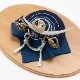 蒼の国　兜飾り (AO-001)　京都夢み屋　布製置き飾り　端午の節句・こどもの日　Boys festival decoration
