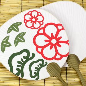 いろいろ使える無地団扇 (うちわ・しっかりタイプ) ※メール便では発送できません