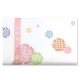 【懐紙】和詩倶楽部　懐柄紙　彩り雪輪　30枚入り (KG-050)　Kaishi  Washi-club　大豆インキ使用　濃いめの絵柄で両面違った雰囲気で使える懐紙