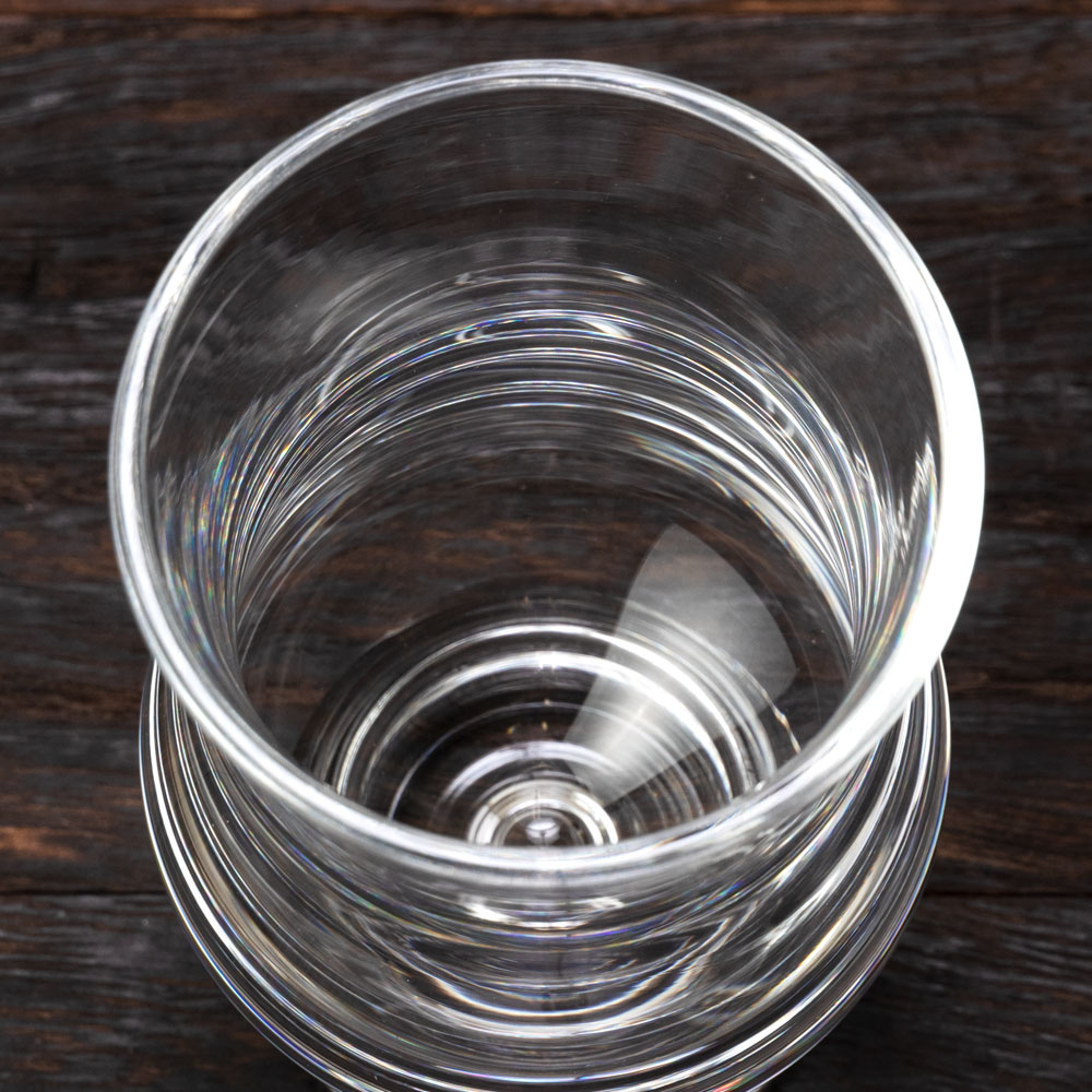 BYRON コーヒーグラス クリア (MO-1023C) 昭和モダン珈琲 懐かしいあの頃のレトロで可愛いカフェグラスを復刻 Retro coffee glass