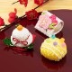 ちりめん和菓子処・香の花 甘美 お餅 (KKN-37) まるで和菓子のようなちりめん置物 お香入り 京都夢み屋 Japanese sweet-like ornament