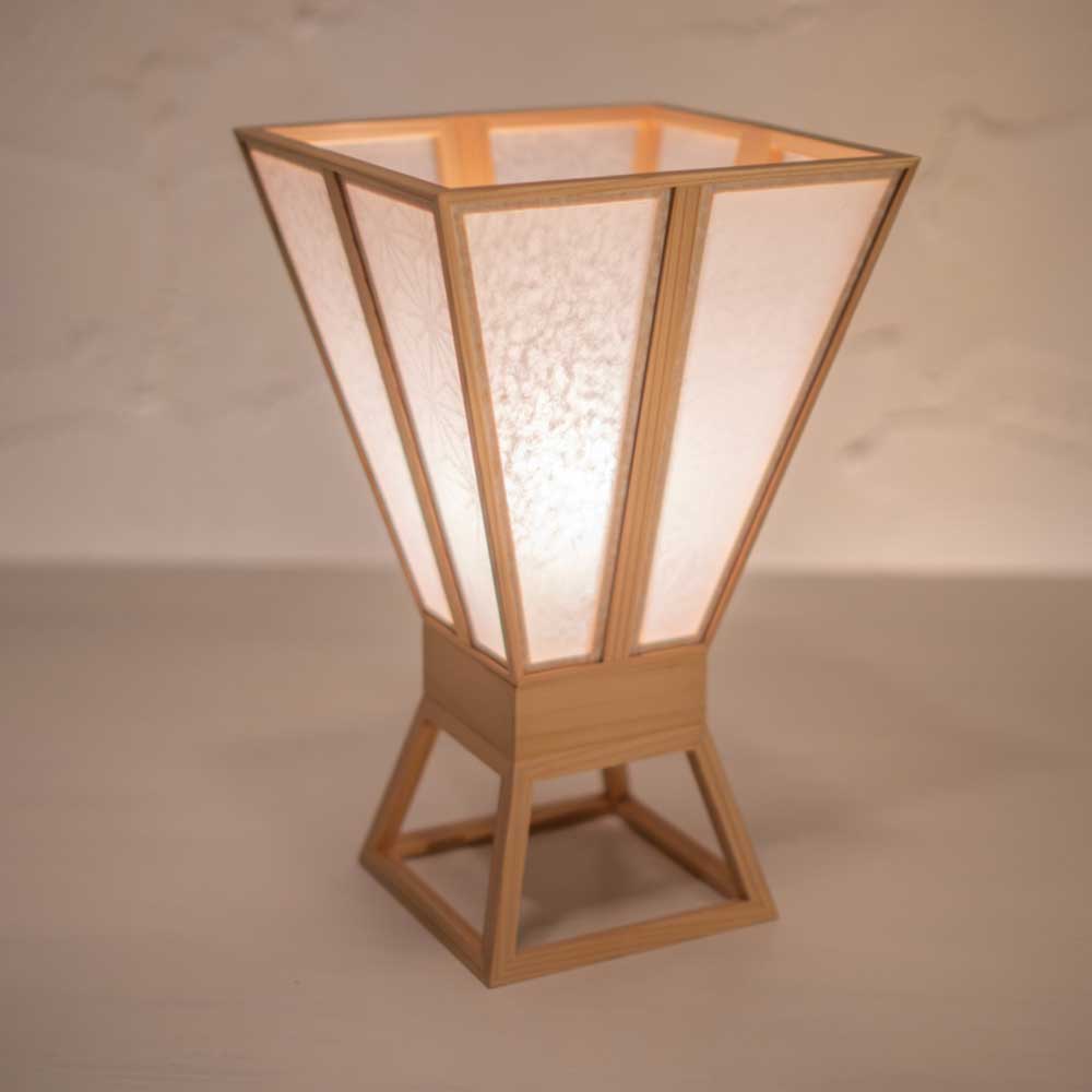 和紙ランプシェード葉模様 washi paper 【公式通販】