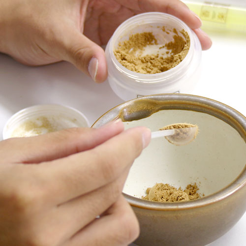 手作りインセンス トライアルキット サンダルウッド (SKK-I-2) 手軽に楽しむ手作りインセンス 手作りお香キット ※乳鉢の色はお選びいただけません