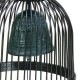 駿河竹千筋細工　風鈴　釣鐘　塗り (H-12)　静岡県伝統工芸品　杉山雅泰 作　職人が竹ひごを組んで千筋にして作り上げられたインテリア　繊細で滑らかな曲線美