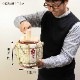 岸本吉二商店　ミニ鏡開きセット　菰樽　20歳のお祝い　マグネット式の鏡板で何度でも鏡開きが楽しめます　結婚披露宴　各種イベント　プレゼント　ギフト