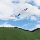 3Dカイト　ブルーインパルス　よく揚がる大迫力の立体凧　Fighter kite