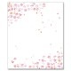 【懐紙】和詩倶楽部 懐柄紙 桜吹雪 30枚入り (KG-014) 大豆インキ使用 濃いめの絵柄で両面違った雰囲気で使える懐紙