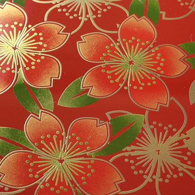 漆塗り重箱 赤い花模様 2段式 輪島塗 重箱 2個セット 昭和レトロ 漆