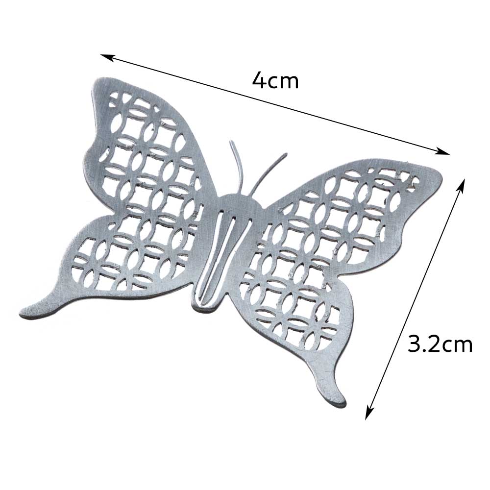 かねよし わびさび 蝶のグラスマーカー ステンレス/真鍮/銅 金属製デザインテーブルウェア かねよし×共立女子大学コラボ作品『日本を贈る』
