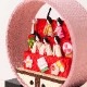 京都夢み屋　京の町家歳時記　3月　ひな祭り・袋棚 (IM-3)　季節のちりめん置き飾り　Seasonal decoration of crepe fabric