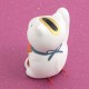 福招き猫おみくじ 白猫 日本市 Ceramic fortune Lucky cat