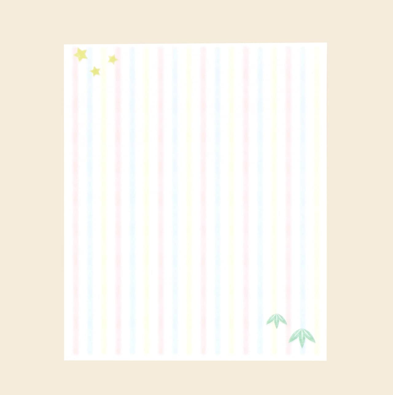 SAIEN 懐紙 Kaishi de saison 七夕 (No.3034) 20枚入り 伊予和紙 17.5×14.5cm 和柄 和風 茶道具