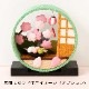 京都夢み屋　京の町家歳時記　4月　さくら・座敷 (IM-4)　季節のちりめん置き飾り　Seasonal decoration of crepe fabric