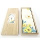 沓掛ろっか　桐箱花鳥箋　日輪草 (RKI-002)　包み香入りの美濃和紙一筆箋　和詩倶楽部　気軽なひとことを添えるミニ便箋　文香入り