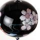 木之本　うるし匠風鈴＋スタンドセット　さくらに鯉　室内卓上飾り用　クリスタルガラス　ハンドクラフト　和風和柄のウィンドチャイム　日本製　福島県の工芸品