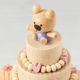 木製回転オルゴール　バースデーケーキ　ブナ材　曲目：Happy Birthday to You　滑らかな表面仕上げ　ON-OFFスイッチ付き　目と耳で楽しむ木製品