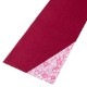 百道発信　颯香（さやか）　ランナークロス　赤紫 (IKI-1485)　150×30cm　福岡県の布製品　Fabric table runner  Fukuoka craft