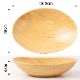 銘木 楕円中鉢 檜(ひのき) 京都・美山 銘木工芸 山匠 Wooden ellipse small bowl Works of Japanese precious wood